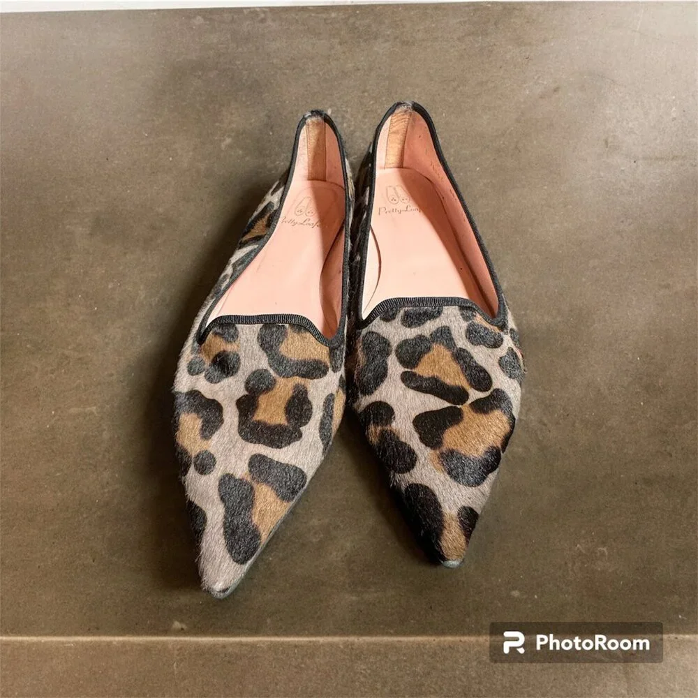 Pretty Ballerina Loafers size EUR 39 animal print